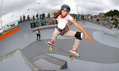 Isadora Pacheco skate park