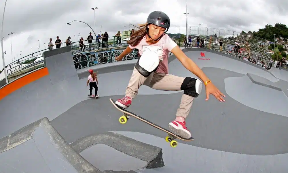 Isadora Pacheco skate park