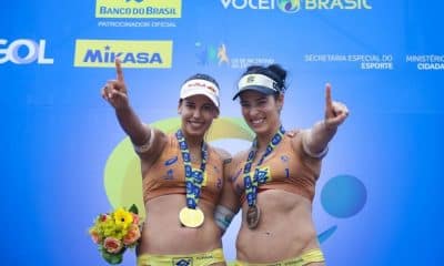 Ágatha e Duda vôlei de praia campeãs da areia