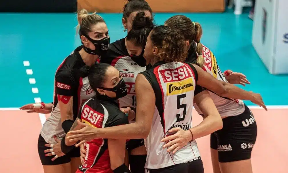 Flamengo x Sesi Bauru - Superliga feminina