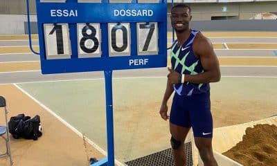Hugues Fabrice Zango recorede mundial salto triplo