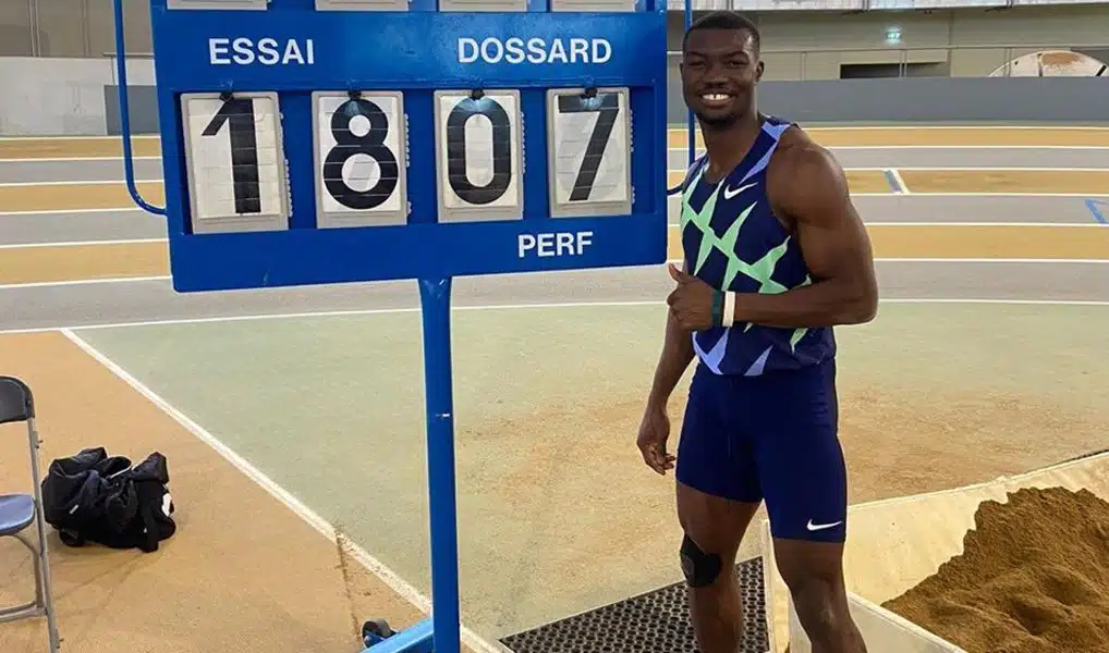 Hugues Fabrice Zango recorede mundial salto triplo