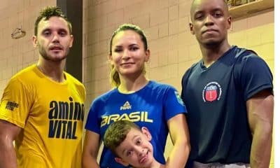 Douglas Brose, Lucélia Brose e Hernâni Veríssimo