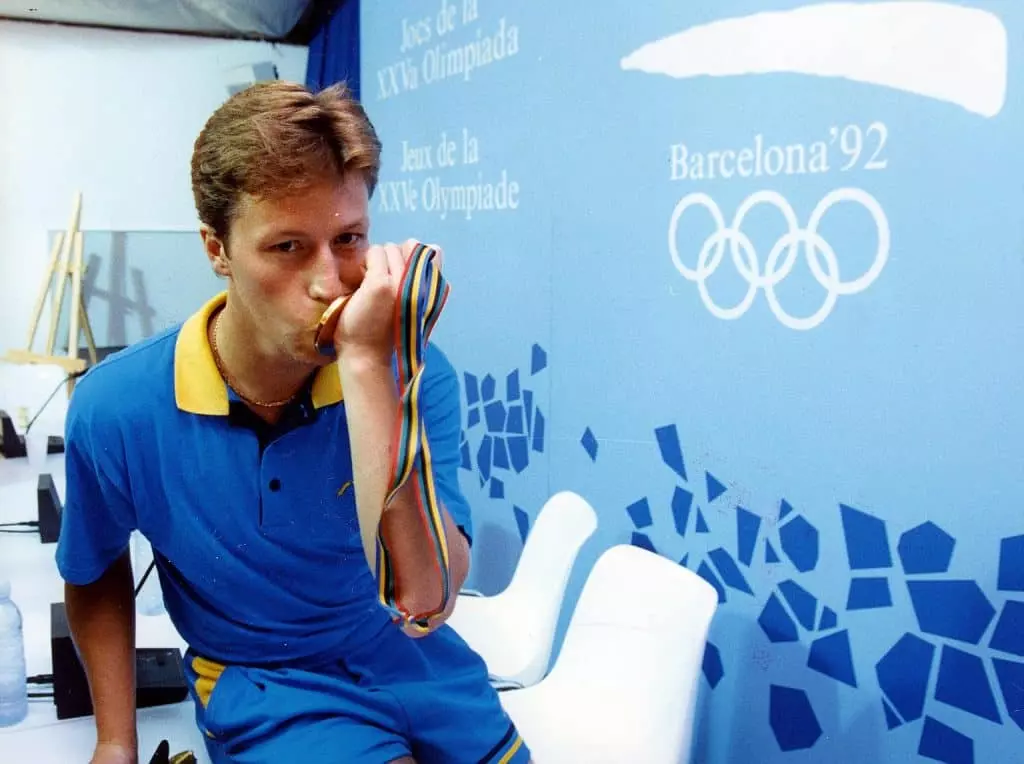 Waldner, o "Mozart" do tênis de mesa com o ouro olímpico em Barcelona-1992