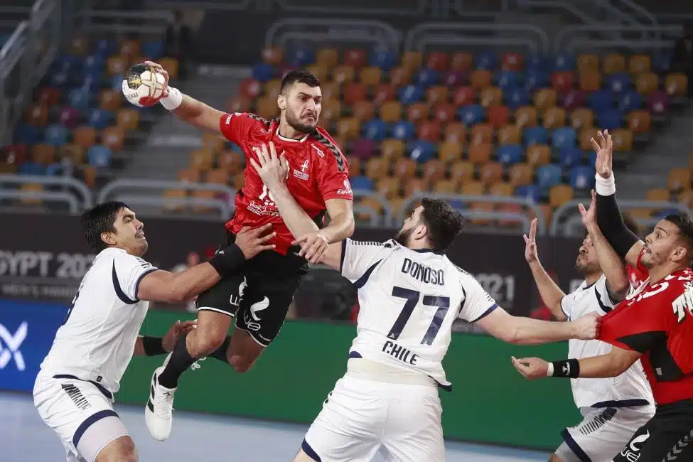 Mundial de handebol Egito Chile