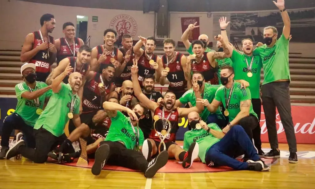 Olivinha Flamengo São Paulo final Copa Super 8 basquete masculino campeão