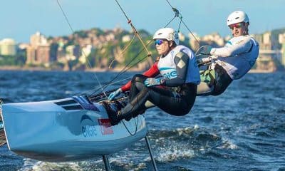 Gabriela Nicolino e Samuel Albrecht Nacra 17 Miami OCR vela