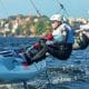 Gabriela Nicolino e Samuel Albrecht Nacra 17 Miami OCR vela