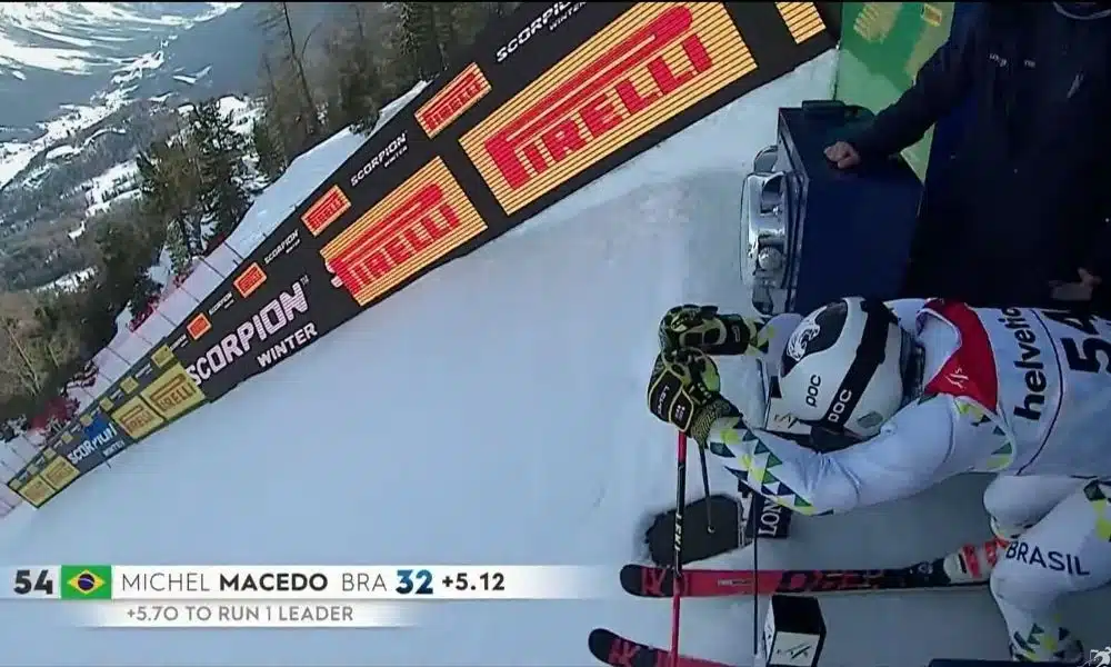 Michel macedo mundial slalom gigante
