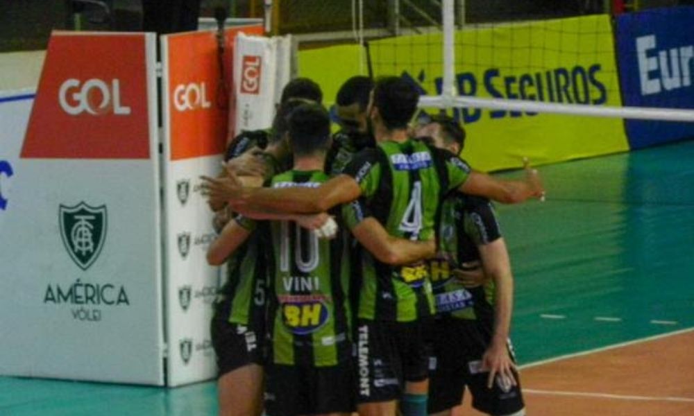 Acompanhe ao vivo: América-MG x EMS Taubaté Funvic - Superliga masculina Montes Claros América Vôlei Eurofarma