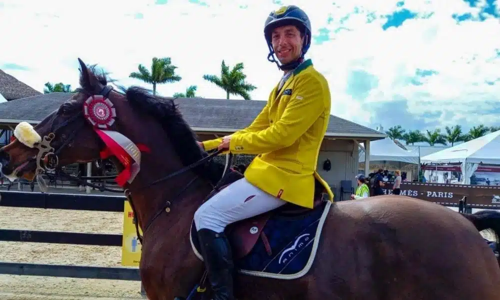 Yuri Mansur com QH Alfons Santo Antonio dobradinha com Rodrigo Pessoa