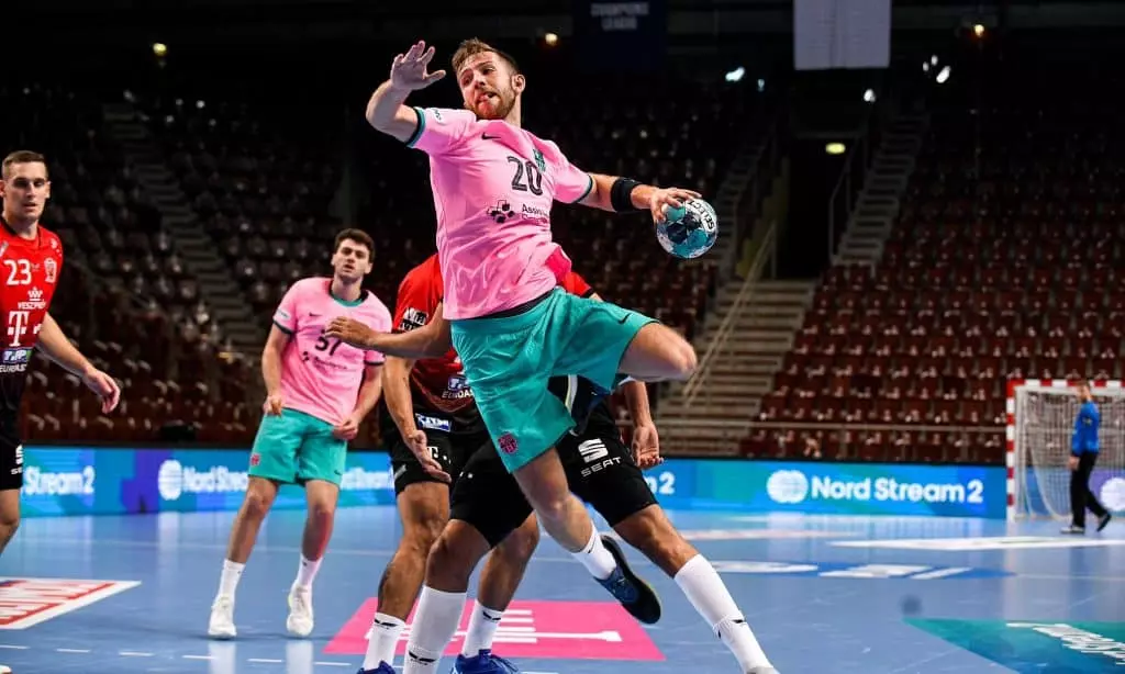 Barcelona Champions League handebol masculino Vezprém Abello