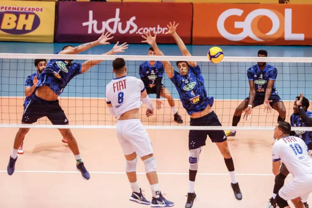 cruzeiro x minas semifinal da copa brasil de vôlei masculino