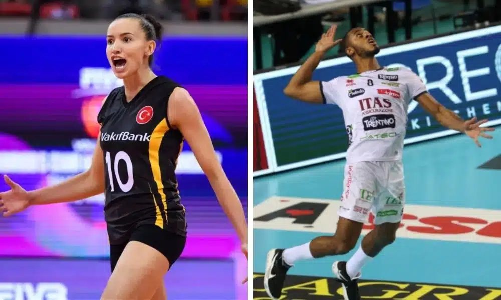 gabi e lucarelli champions league de vôlei