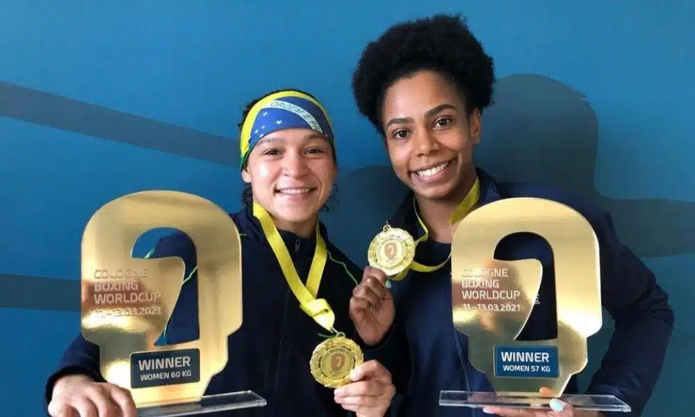 Beatriz Ferreira e Jucielen Romeu Cologne World Cup de boxe
