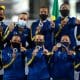 Brasil medalha de ouro rotina combinada nado artístico campeonato sul-americano de esportes aquáticos