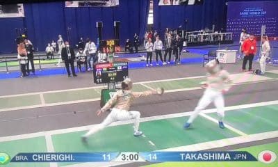 Pietra Chierighini copa do mundo de sabre Tbilisi esgrima brasil