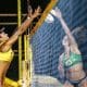 Thamela e Elize Maia garantiram vaga nas quartas no último jogo do dia (Wander Roberto/Inovafoto/CBV)