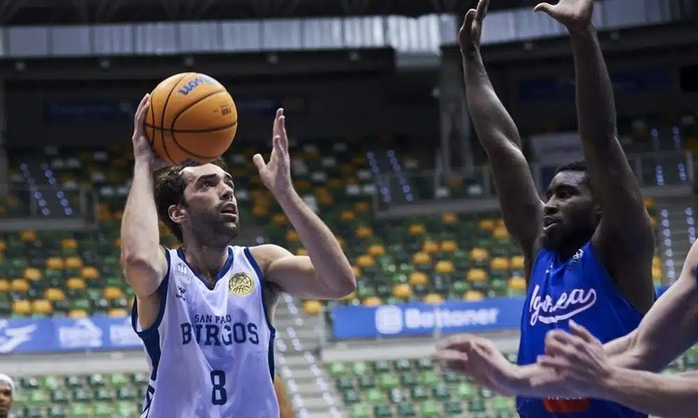 Vitor Benite San Pablo Burgos x Igokea Champions League de basquete masculino