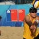 andré e george etapa de santiago do circuito sul-americano de vôlei de praia