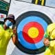 ane marcelle marcus d'almeida campeonato pan-americano de tiro com arco equipe mista
