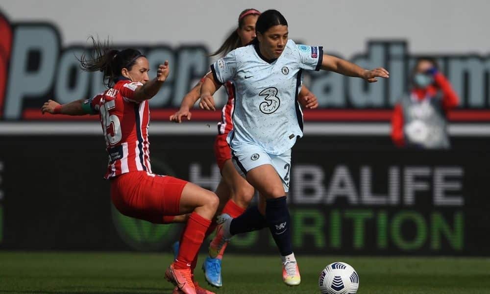 chelsea x atlético de madrid champions league de futebol feminino