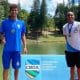 guilherme costa e allan do carmo no pré-olímpico de maratona aquática