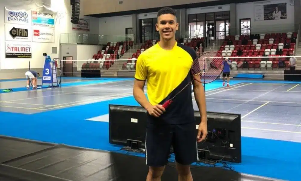 jonathan matias aberto da polônia de badminton