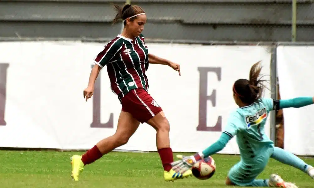 leticia flamengo x fluminense carioca de futebol feminino