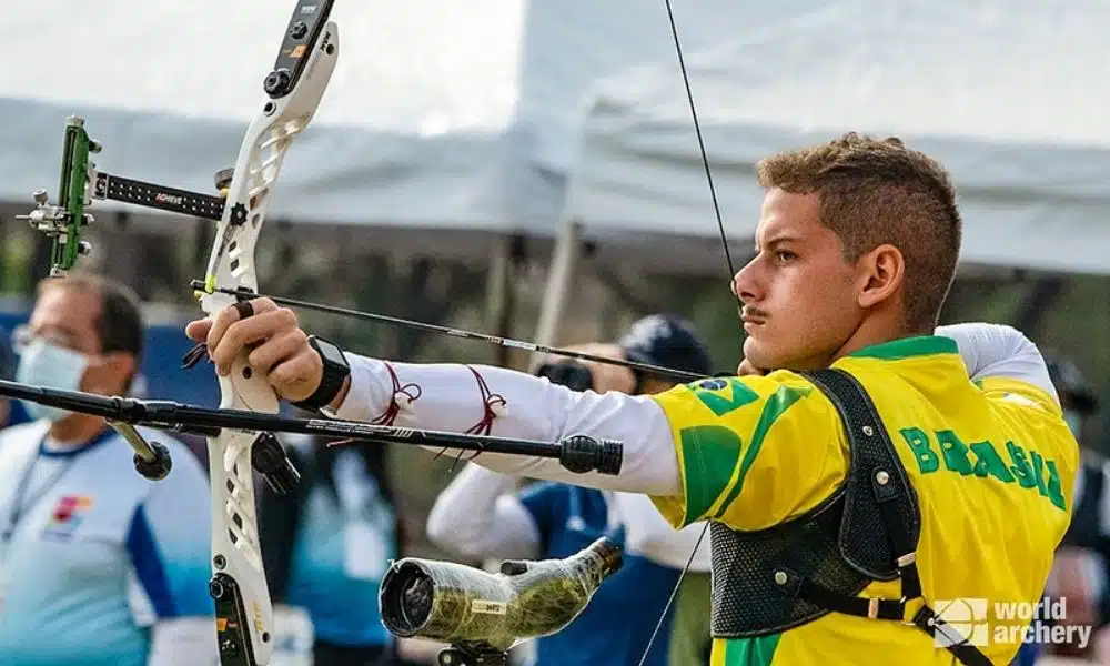 marcus d'almeida equipe masculina arco recurvo campeonato pan-americano de tiro com arco