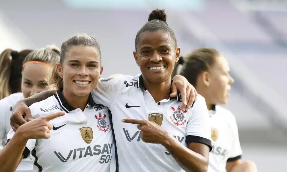 tamires grazi corinthians x santiago wanderers libertadores feminina