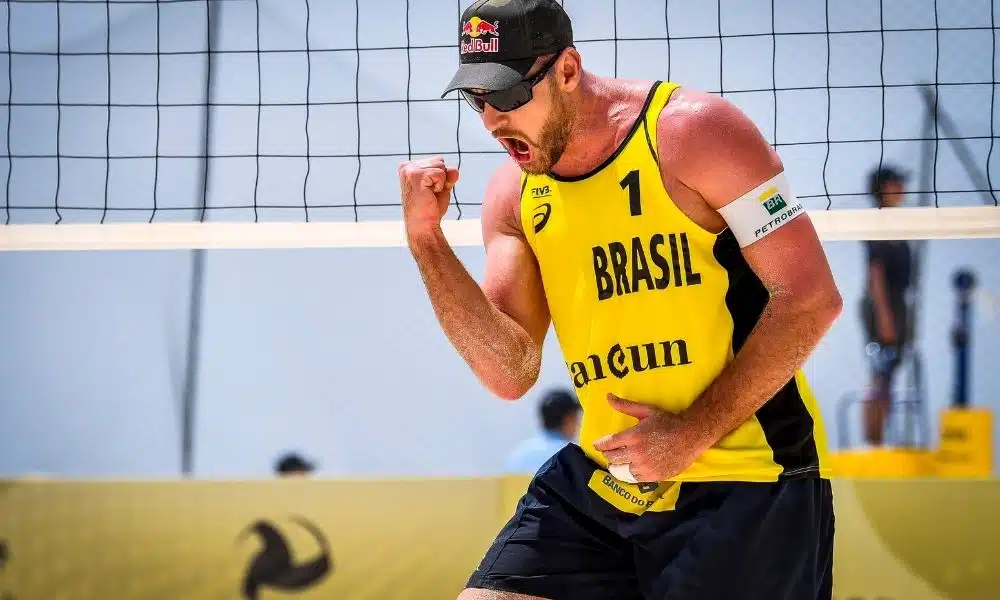 Álvaro Filho - vôlei de praia masculino - Alison e Álvaro filho Jogos Olímpicos de Tóquio 2020