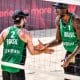 Bruno Schmidt e Evandro Cancún Hub Circuito Mundial de vôlei de praia
