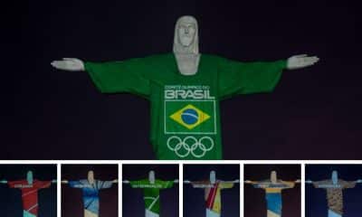 Cristo Iluminado faltam 100 dias para os Jogos Olímpicos de Tóquio
