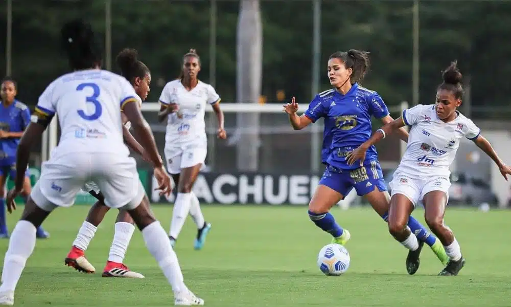 Cruzeiro x São José Brasileiro de futebol feminino