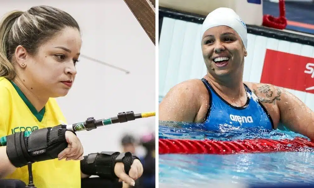 Evani Calado e Edênia Garcia