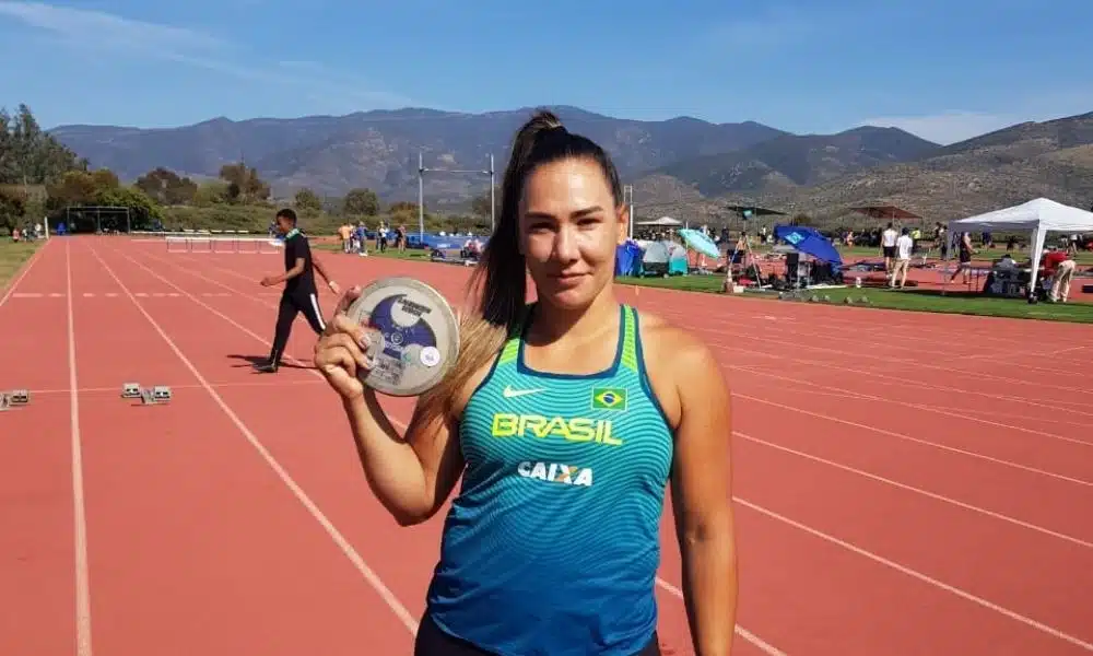 Fernanda Borges lançamento de disco índice para os jogos olímpicos de tóquio