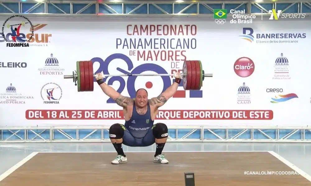 Fernando Reis Campeonato Pan Americano de levantamento de peso