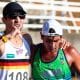 Matheus Corrêa e Caio Bonfim Torneio Cidade de Bragança Paulista de atletismo