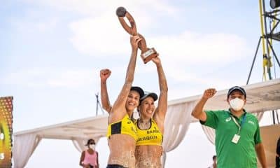 Talita e Taiana Cancún Hub Circuito Mundial de vôlei de praia