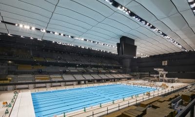 centro aquático Tóquio 2020 natação