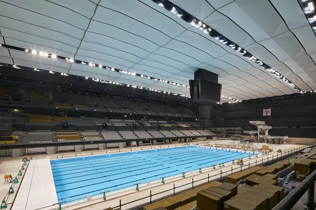 centro aquático Tóquio 2020 natação