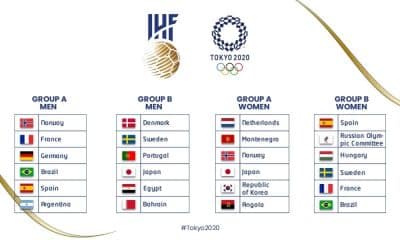 grupos do handebol nos jogos olímpicos de tóquio-2020
