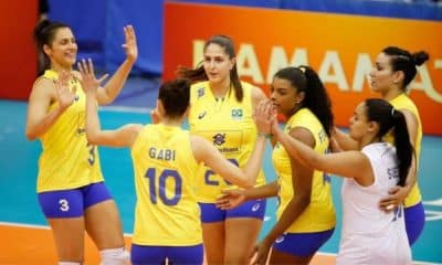 Liga das Nações - Brasil e Rússia