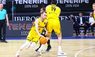 marcelinho huertas tenerife x san pablo burgos champions league de basquete masculino