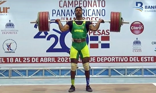 Marco Túlio Gregório Pan-Americano de levantamento de pesos Serafim Veli Marco Túlio medalhas Pan-Americano de levantamento de peso seleção brasileira de levantamento de peso jogos sul-americanos de assunção