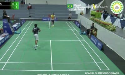 ygor coelho brian sarmiento campeonato pan-americano de badminton
