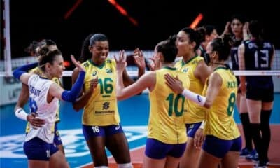 Brasil x Japão Liga das Nações de vôlei feminino