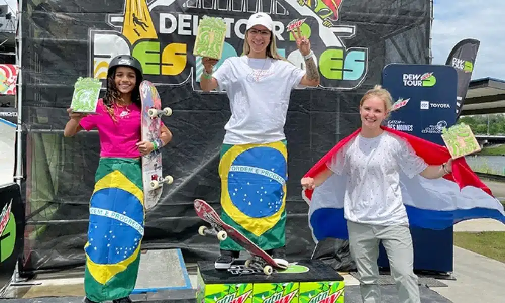 Pamela Rosa e Rayssa Leal Dew Tour Tóquio