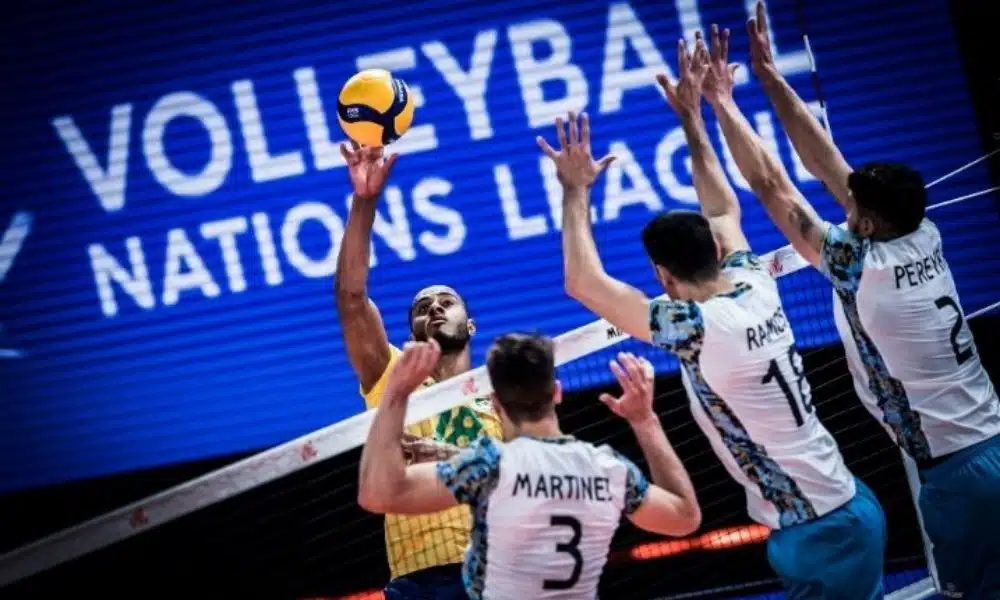Brasil x Argentina - Liga das Nações masculina